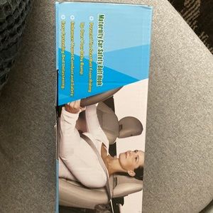 Maternity car safety belt hook